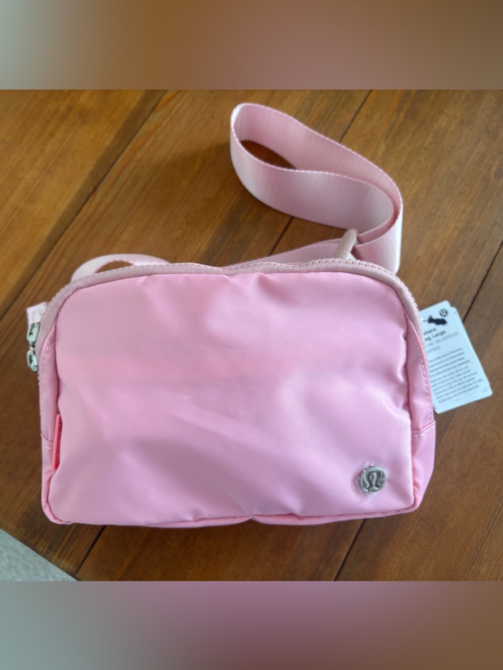 lululemon athletica Pink Crossbody Shoulder Bag